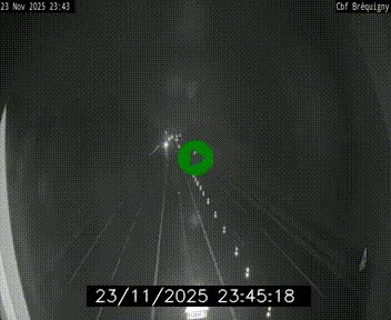 Webcam sur le périphérique de Rennes (N136) à hauteur du quartier Bréquigny, au sud de la ville