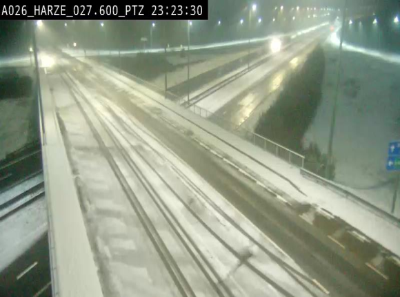 Caméra autoroute Belgique - Sougné-Remouchamps,E25 direction Luxembourg