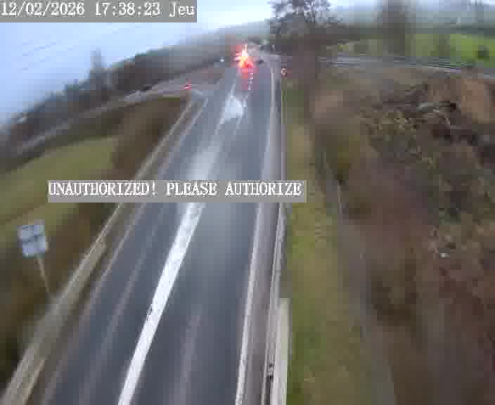 Point de vue trafic déployé sur D181a (France) à Sainte Marie aux Chênes, regardant vers Homecourt, aidant conducteurs et services à anticiper les flux.