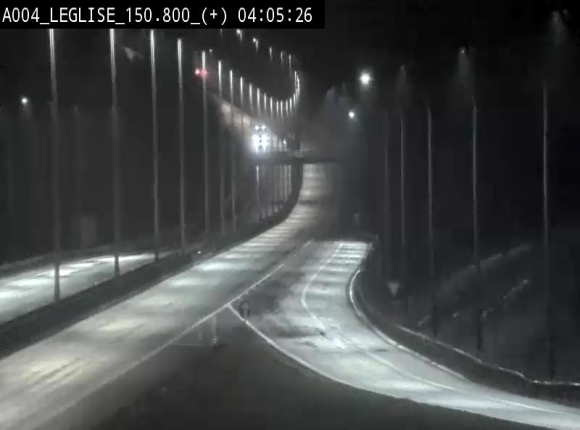 Caméra autoroute Belgique - Côte de Léglise, E411(A4) direction Luxembourg