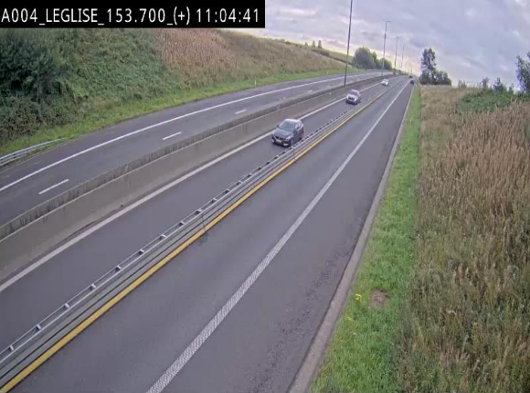 Webcam autoroute E411 à hauteur de Léglise, en direction de Luxembourg