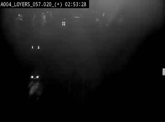 Webcam dans la montée de Loyers sur l'E411, après le viaduc de Beez en venant de Namur et en direction du Luxembourg