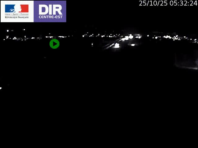 Webcam autoroute sur A450 à Pierre-Bénite en direction de Lyon et de l'autoroute A7