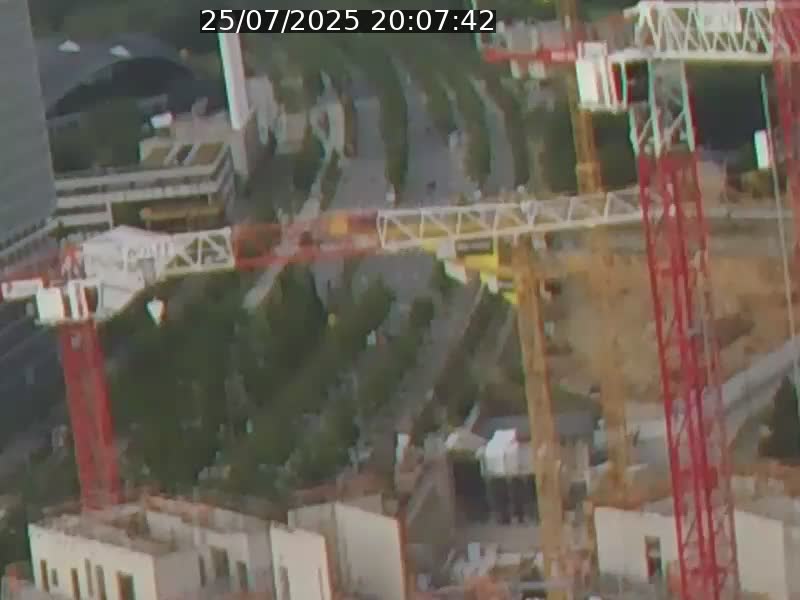 Webcam sur l'avenue John Fitzgerald Kennedy (N51) avec vue orientée vers le Findel
