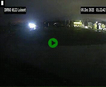 Webcam en périphérie de Chartres sur la N123, à hauteur de Luisant. Vue orientée vers Chartres