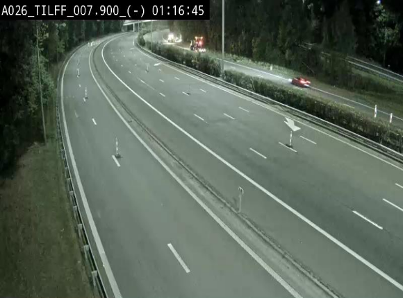 Webcam autoroute A26/E25 à Esneux, en Belgique en direction Luxembourg - BK 7.9