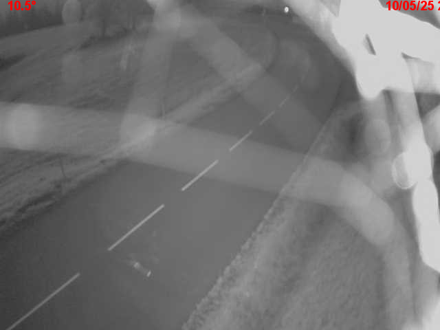 Webcam en haut du col du Ballon d'Alsace sur la D465 à 1075 mètres d'altitude dans les Vosges