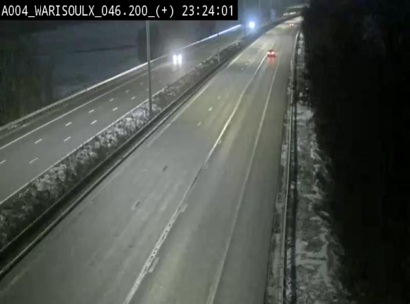 Webcam autoroute Belgique - Warissoulx - E411 - BK 46.2