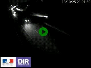 Webcam routière à Saint-Etienne-Terrenoire sur la RN88 avant la jonction entre l'A72 et le Boulevard Périphérique de Saint-Etienne