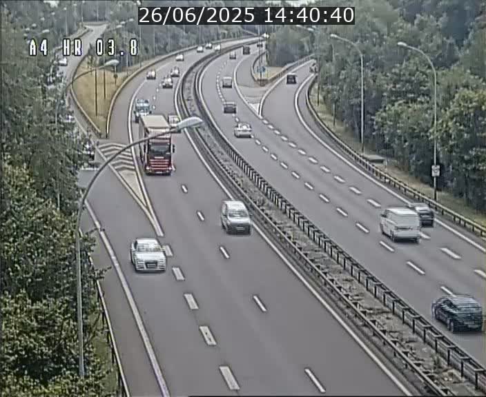 Webcam traffic A4 Luxembourg - BK 3.8 - Leudelange (direction Esch sur Alzette)