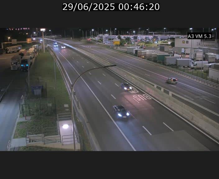 Traffic live webcam Luxembourg Aire de Berchem - A3 - BK 5 - direction France