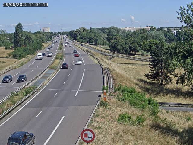 Caméra autoroute France - A31, Metz-centre direction Thionville