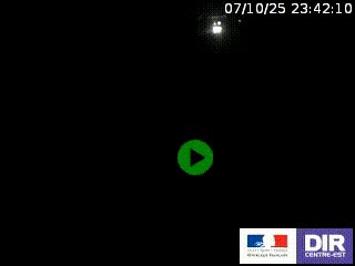 Webcam routière sur la RN7 à hauteur de Toulon-sur-Allier, entre Moulins et Vichy