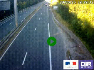 Webcam sur la nationale N90 à Gilly-sur-Isère, en direction et à proximité d'Albertville