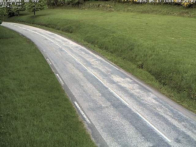 Webcam à Allarmont dans les Vosges, sur la RD392