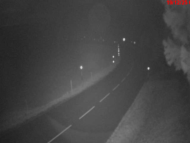 Webcam en haut du col du Ballon d'Alsace sur la D465 à 1075 mètres d'altitude dans les Vosges