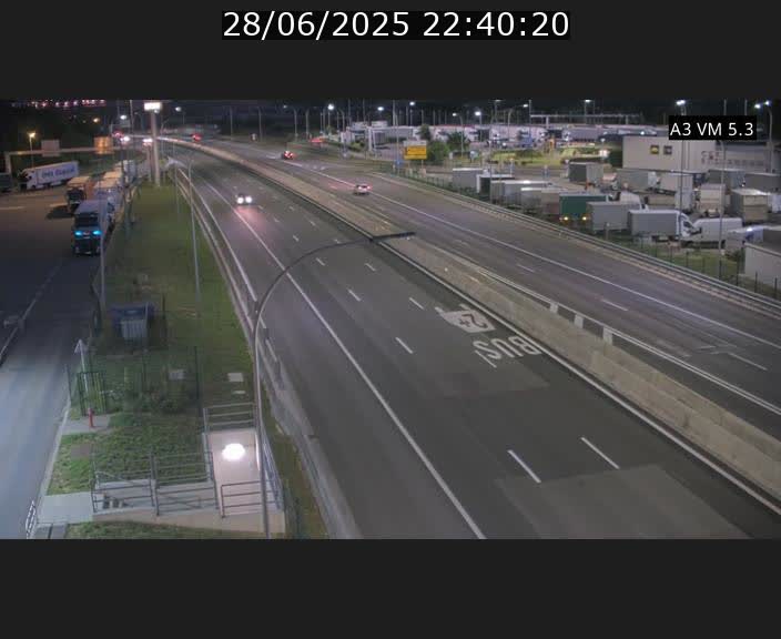 Traffic live webcam Luxembourg Aire de Berchem - A3 - BK 5 - direction France
