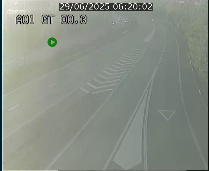 Traffic live webcam Luxembourg Croix de Gasperich - A1 direction Kirchberg - BK 0.3
