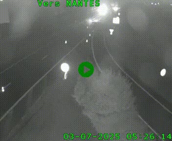 Webcam N147 au nord de Poitiers et à la jonction avec la A10