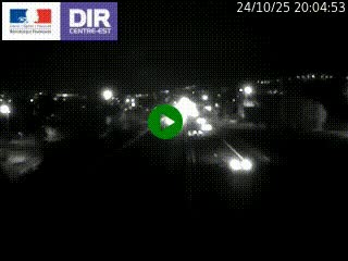 Caméra autoroute à Saint-Etienne (Les Littes) à hauteur du Ikea Saint-Etienne sur l'A72 en direction de Roanne