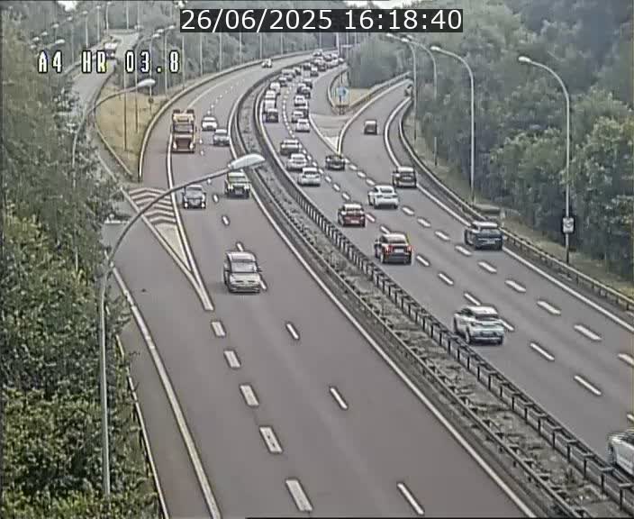 Webcam traffic A4 Luxembourg - BK 3.8 - Leudelange (direction Esch sur Alzette)