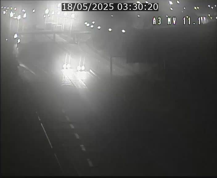 Traffic live webcam Luxembourg Croix de Bettembourg A3 - BK 11.1 - direction Luxembourg-ville