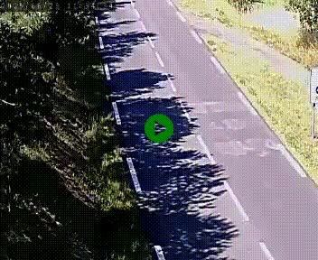 Caméra routière France - N102, au niveau du col de Montmirat à Saint-Etienne-du-Valdonnez à 1039 mètres d'altitude