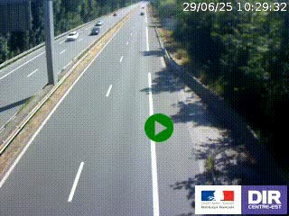 Webcam sur la nationale N90 à Gilly-sur-Isère, en direction et à proximité d'Albertville