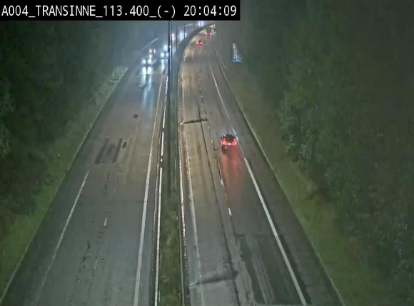 Caméra trafic E411 (A4) - Transinne direction Namur - BK 113.425