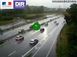 Caméra routière à hauteur de la sortie 15 Chambéry-centre au PK 4,103 en direction d'Albertville