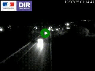Caméra autoroute à Saint-Etienne (Les Littes) à hauteur du Ikea Saint-Etienne sur l'A72 en direction de Roanne