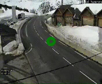 Webcam Col du Puymorens sur N320, en direction de Pas de la Casa (Andorre)