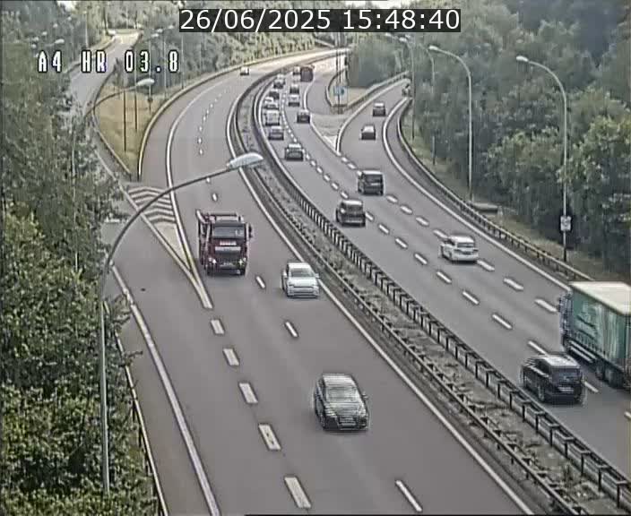 Webcam traffic A4 Luxembourg - BK 3.8 - Leudelange (direction Esch sur Alzette)