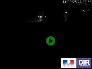 Webcam autoroute sur l'A77 à hauteur de Pouilly-sur-Loire en direction de Nevers