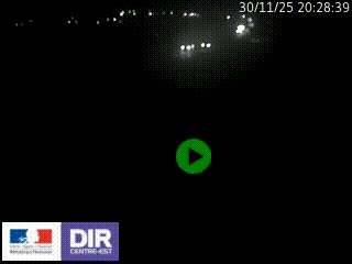Webcam routière sur la RN6 à Auxerre, à hauteur de la sortie Monéteau, en direction de l'A6 (Gurgy)