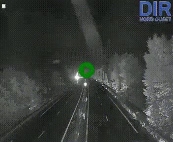 Webcam sur le périphérique de Caen (N814) à l'est de la ville, à Mondeville hauteur de la sortie 2, Presqu'île-Rives de l'Orne, au bout de l'autoroute A13