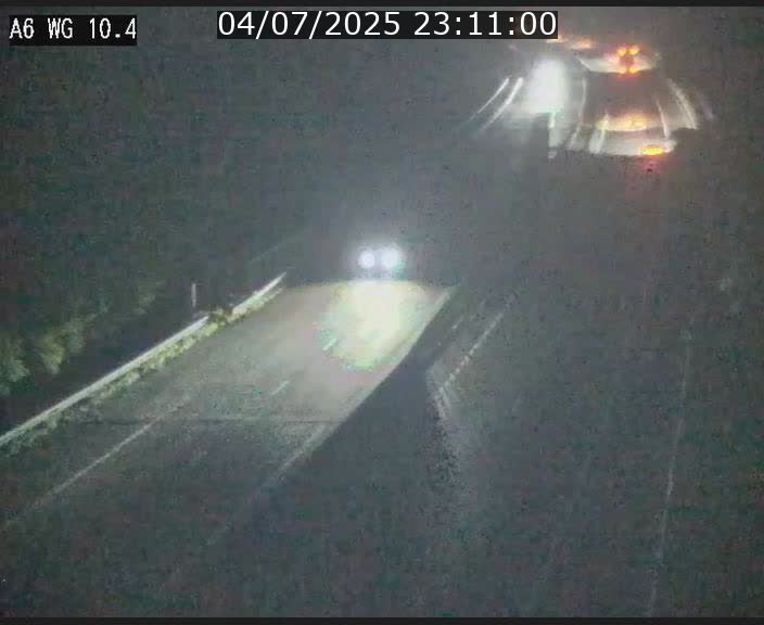 Traffic live webcam Luxembourg Mamer - A6 - BK 10.4 - direction Luxembourg/France/Allemagne