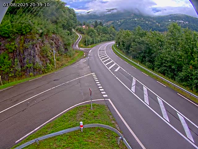 Caméra autoroute France - N66, col du Bussang direction Remiremont