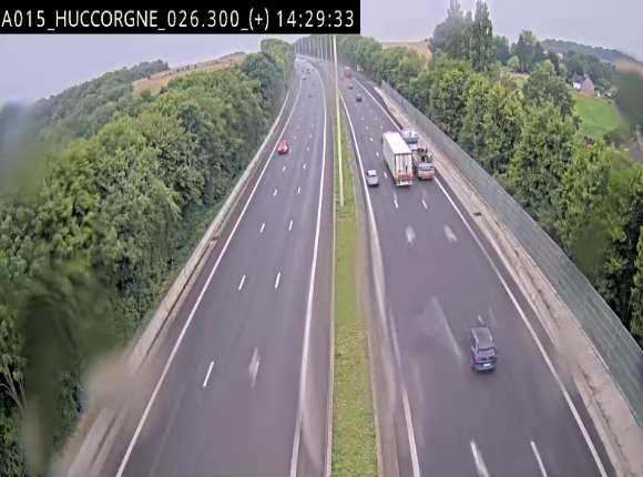Webcam autoroute Belgique - Viaduc de Huccorgne - E42 