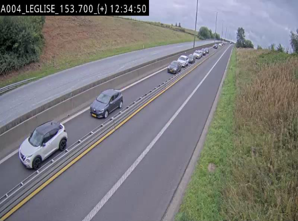 Webcam autoroute E411 à hauteur de Léglise, en direction de Luxembourg