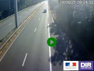 Webcam sur la nationale N90 à Gilly-sur-Isère, en direction et à proximité d'Albertville