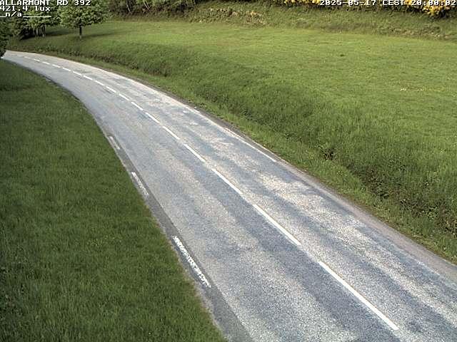 Webcam à Allarmont dans les Vosges, sur la RD392