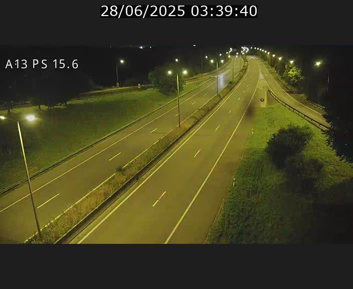 Traffic live webcam Luxembourg Kayl - A13 direction Dudelange - BK 15.6