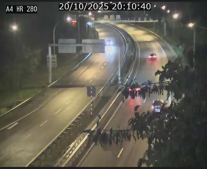 Webcam traffic A4 Luxembourg - BK 0.2 - P+R Bouillon (direction Luxembourg)
