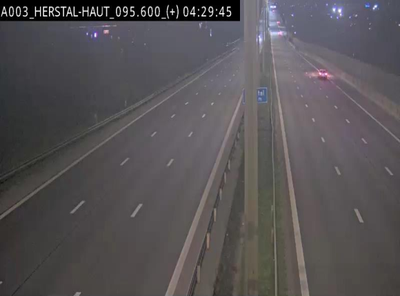 Webcam autoroute Belgique - Herstal - E40 direction Aix-la-Chapelle - BK 97