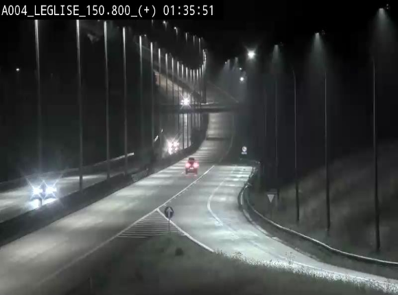Caméra autoroute Belgique - Côte de Léglise, E411(A4) direction Luxembourg