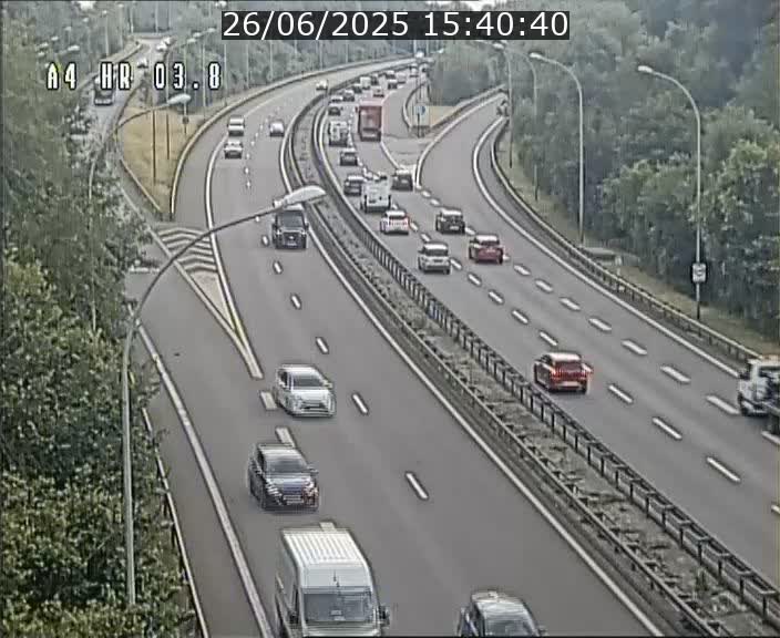 Webcam traffic A4 Luxembourg - BK 3.8 - Leudelange (direction Esch sur Alzette)