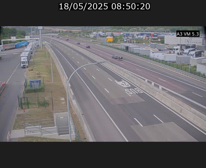 Traffic live webcam Luxembourg Aire de Berchem - A3 - BK 5 - direction France