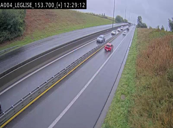 Webcam autoroute E411 à hauteur de Léglise, en direction de Luxembourg