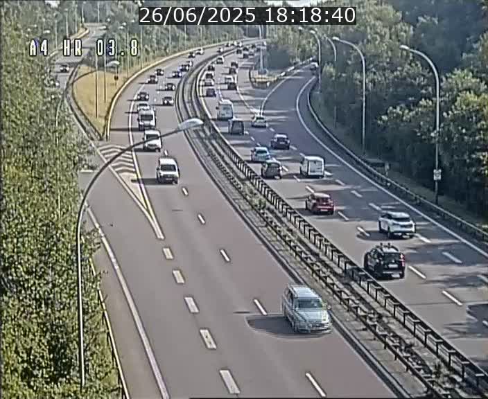 Webcam traffic A4 Luxembourg - BK 3.8 - Leudelange (direction Esch sur Alzette)